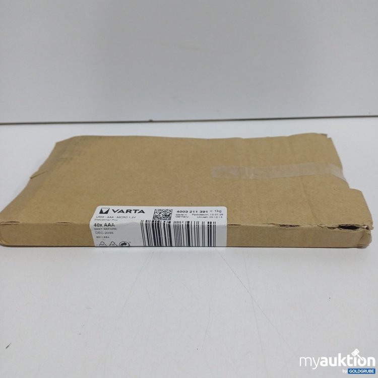 Artikel Nr. 884709: Varta, AAA, 40Stk.