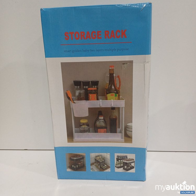 Artikel Nr. 894709: Konservenregal 40,5x22,5x32cm, schwarz