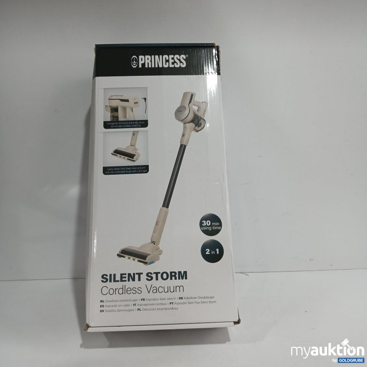 Artikel Nr. 904709: Princess Silent Storm Codless Vacuum 2in1 