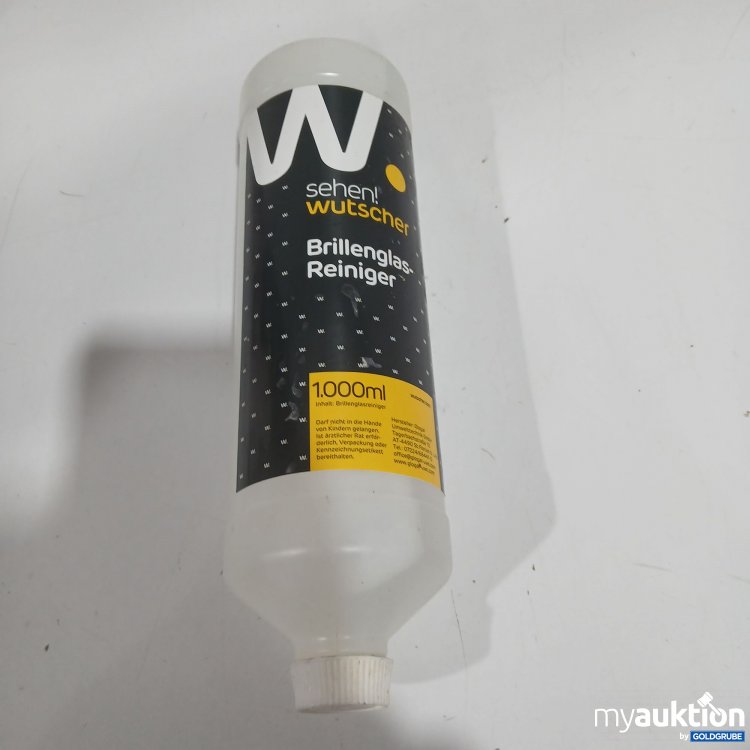 Artikel Nr. 910709: Sehen Wutscher Brillenglas Reiniger 1000ml 