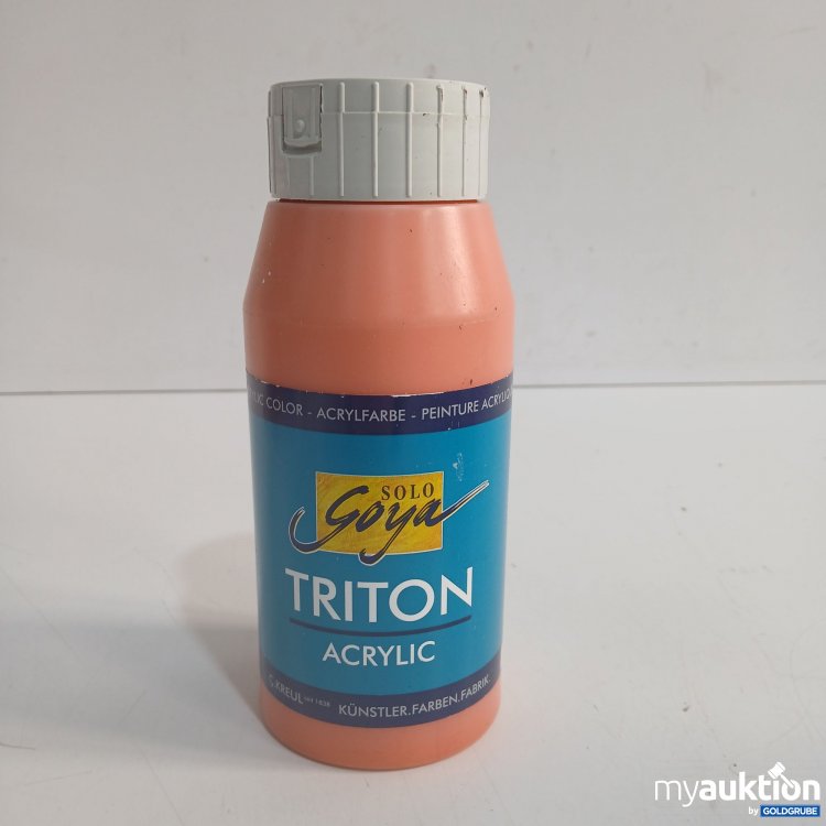 Artikel Nr. 951709: Solo Goya Triton Acdylic Künstlerfarbe 17002 Echtorange 750ml 
