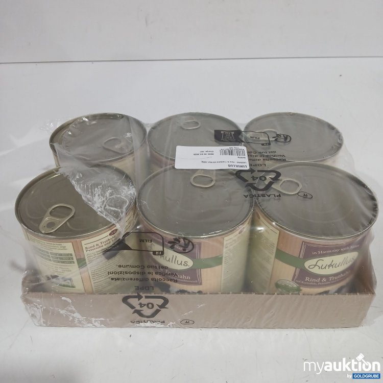 Artikel Nr. 996709: Lukullus Hundefutter Rind & Truthahn 6x800g 