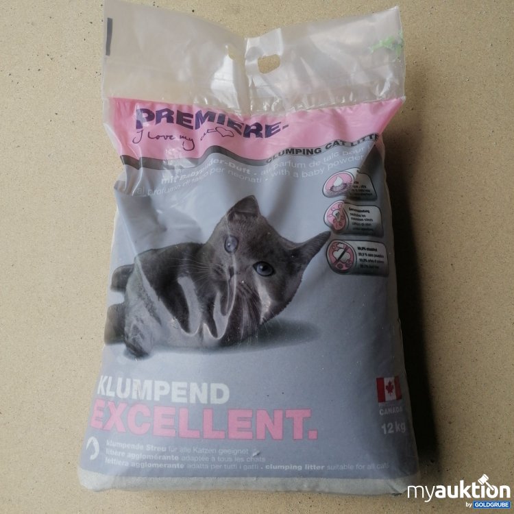 Artikel Nr. 641710 Artikel Nr. 641710: Premiere Clumping Litter 12kg