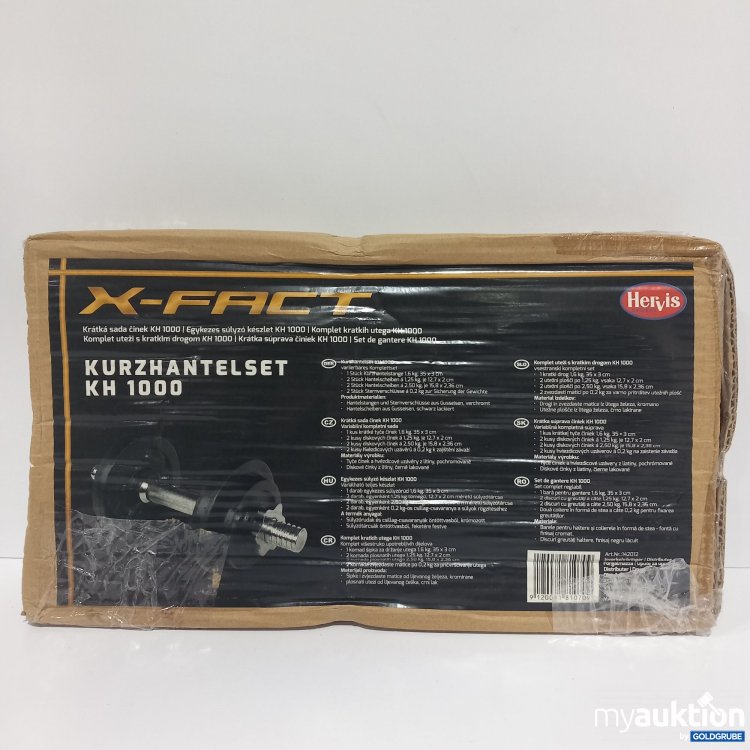 Artikel Nr. 781710 Artikel Nr. 781710: Hervis X-Fact Kurzhantelset KH1000