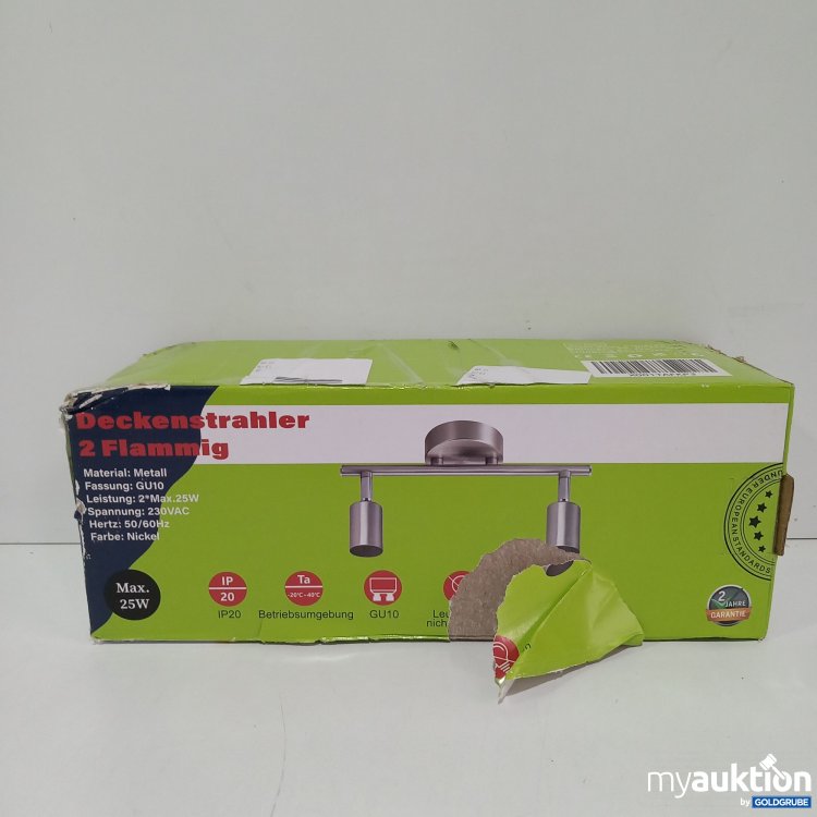 Artikel Nr. 818710 Artikel Nr. 818710: Svatmaster Deckenstrahler 2 Flammig