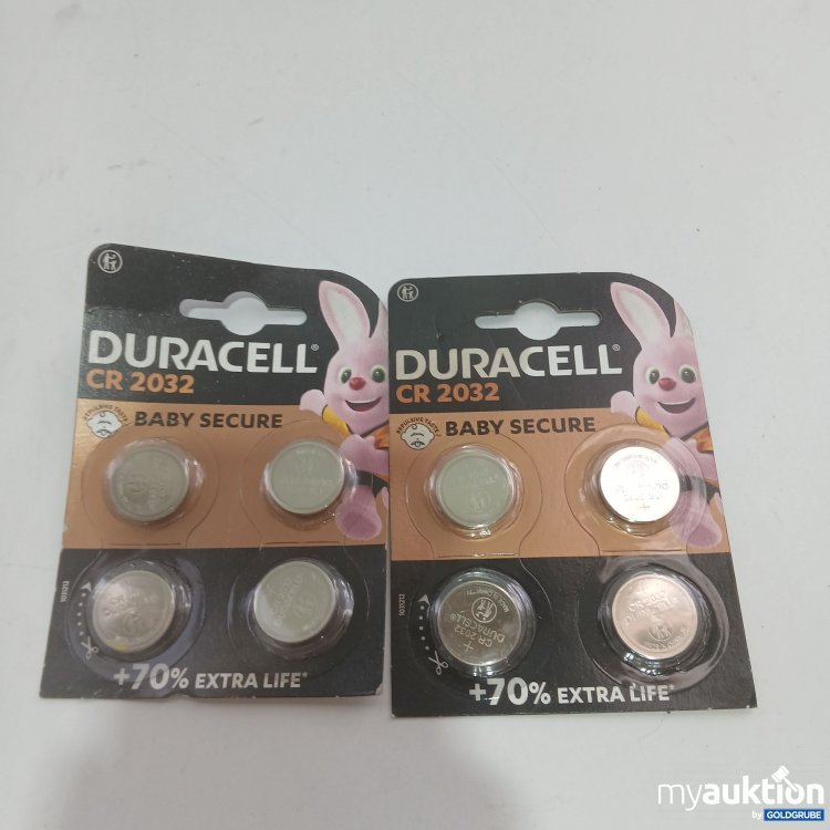 Artikel Nr. 844710: Duracell CR2032 2er Pack x4 Stück 