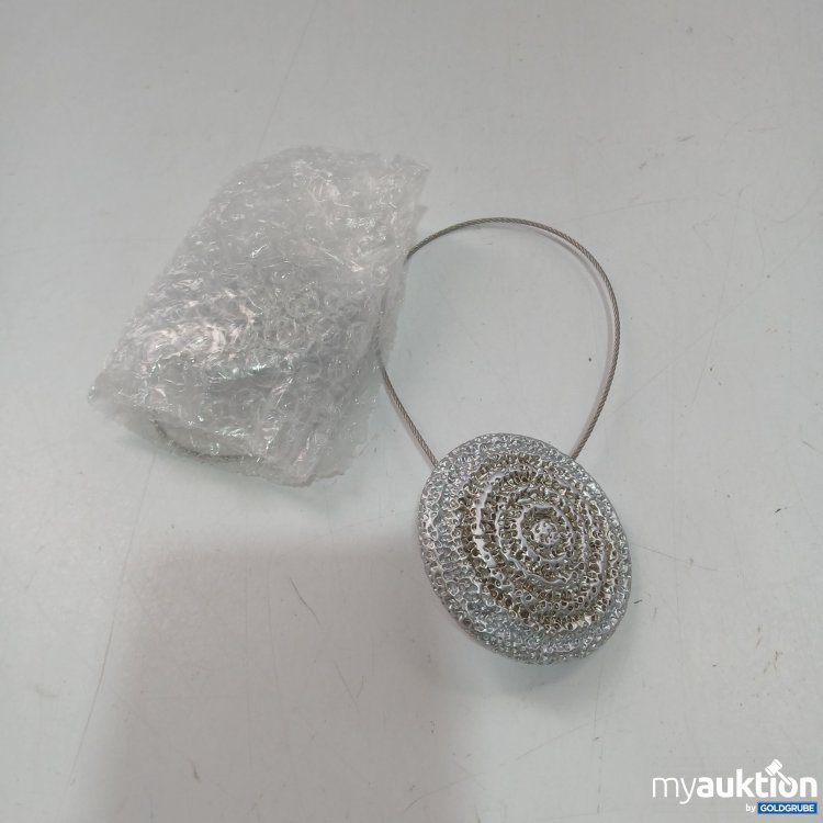 Artikel Nr. 873710: Raffhalter M Silber 2x