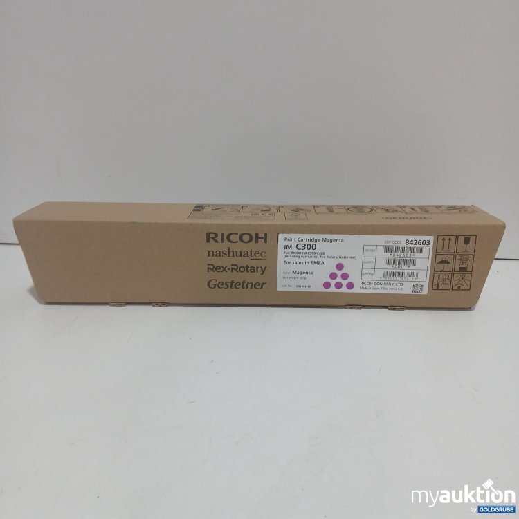 Artikel Nr. 874710: Ricoh Print Cartridge Magenta IM C300 107g