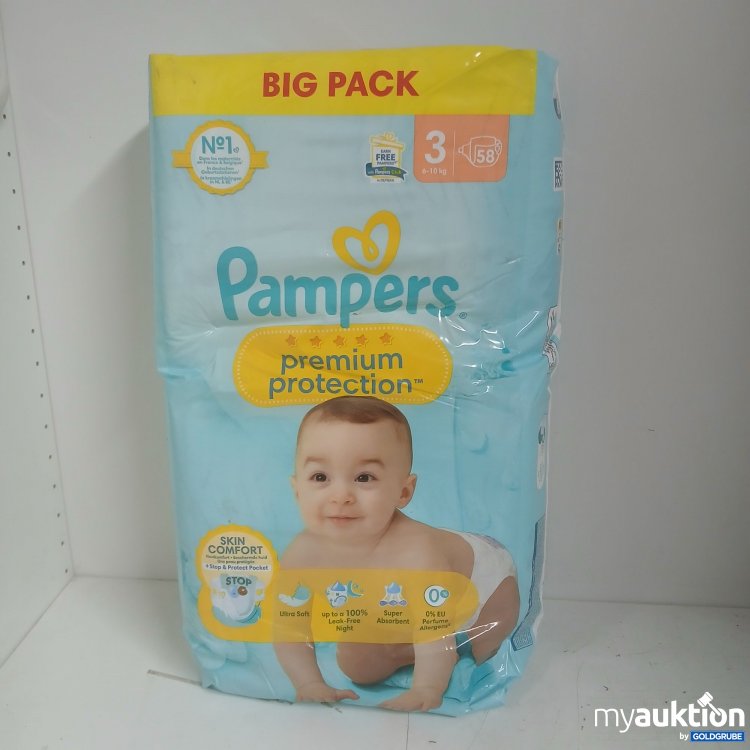 Artikel Nr. 877710 Artikel Nr. 877710: Pampers Premium Protection 3(6-10kg) 58 Stück