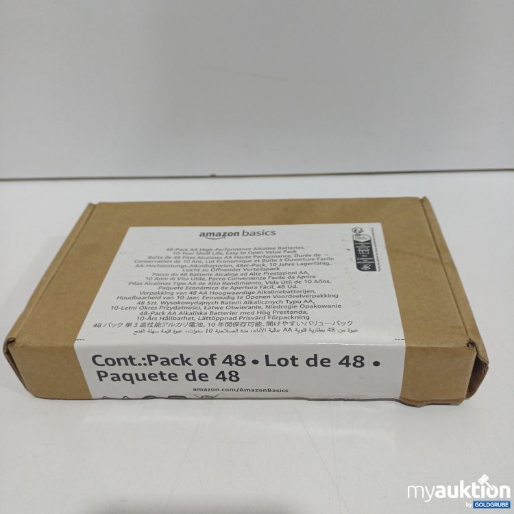 Artikel Nr. 884710 Artikel Nr. 884710: Amazone basics Batterien, AA, 48Stk.