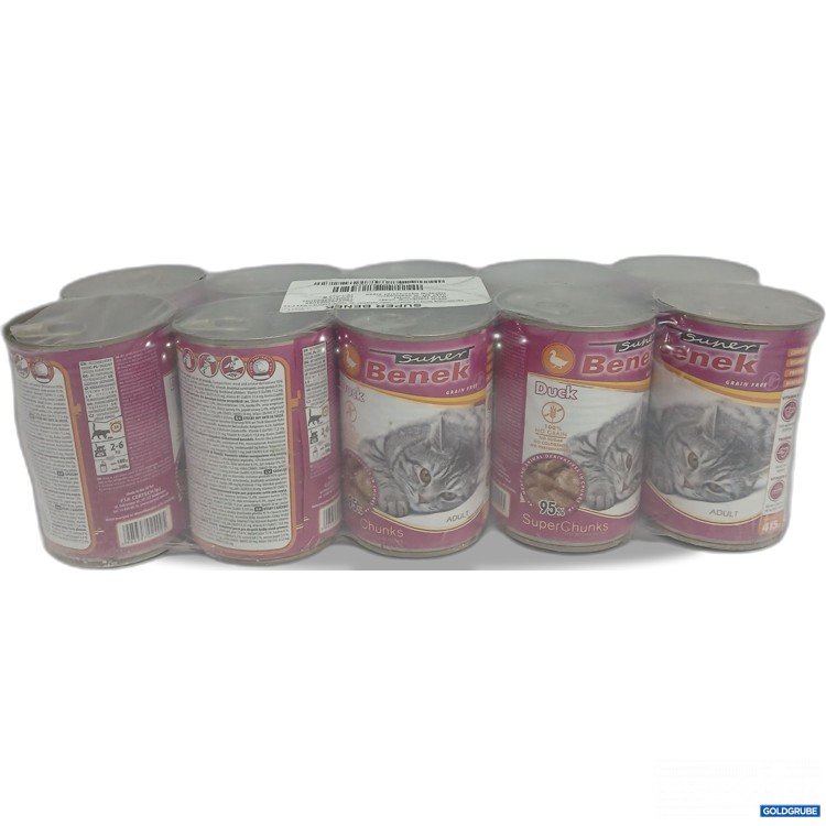 Artikel Nr. 891710: Super Benek Katzenfutter Ente 10x415g