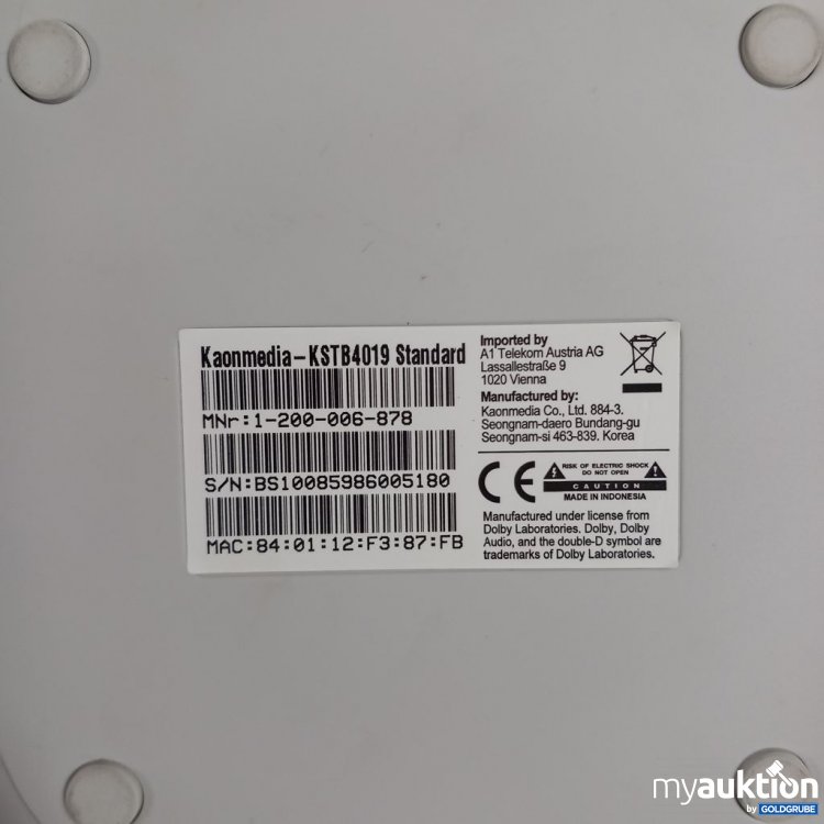 Artikel Nr. 920710: Kaonmedia KSTB4019 Standard Router