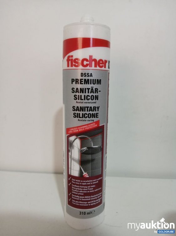 Artikel Nr. 933710 Artikel Nr. 933710: fischer DSSA Premium Sanitär-Silikon
