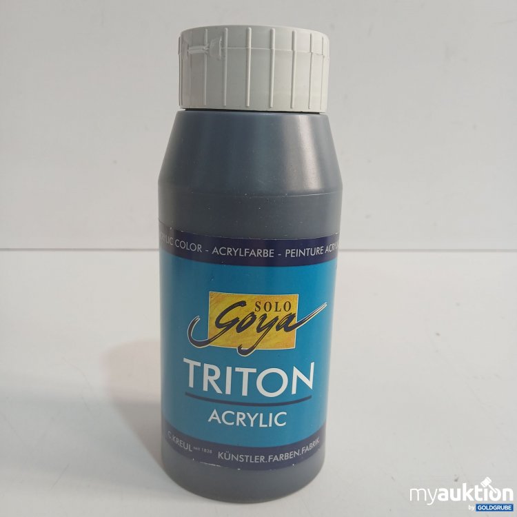 Artikel Nr. 951710: Solo Goya Triton Acrylic Künstlerfarbe 17009 schwarz 750ml 