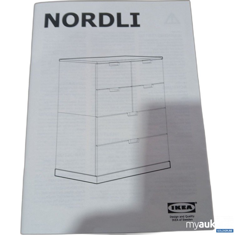 Artikel Nr. 954710: IKEA Nordli Schrank mit Schubladen Weiss