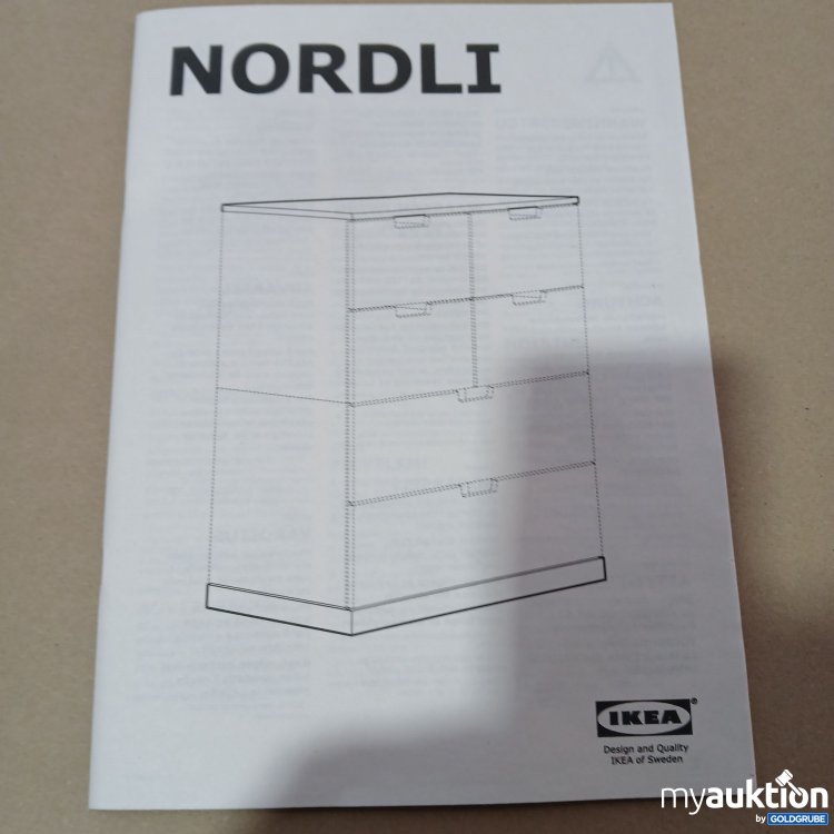 Artikel Nr. 954710: IKEA Nordli Schrank mit Schubladen Weiss