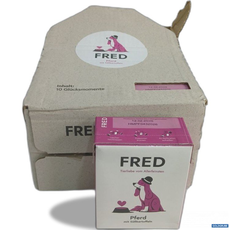 Artikel Nr. 973710: FRED Pferd mit Süßkartoffeln 10x390 g