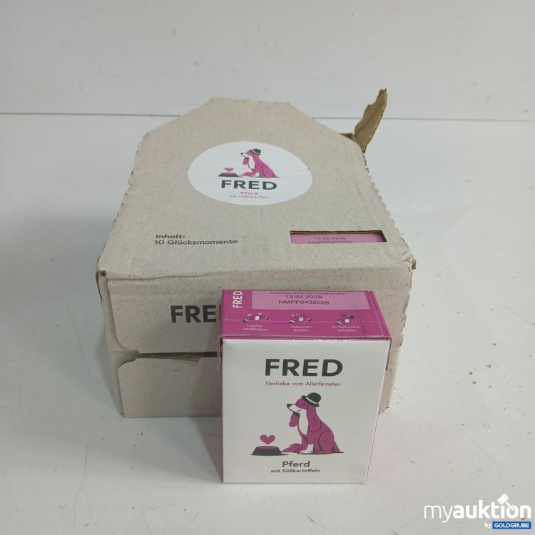 Artikel Nr. 973710: FRED Pferd mit Süßkartoffeln 10x390 g