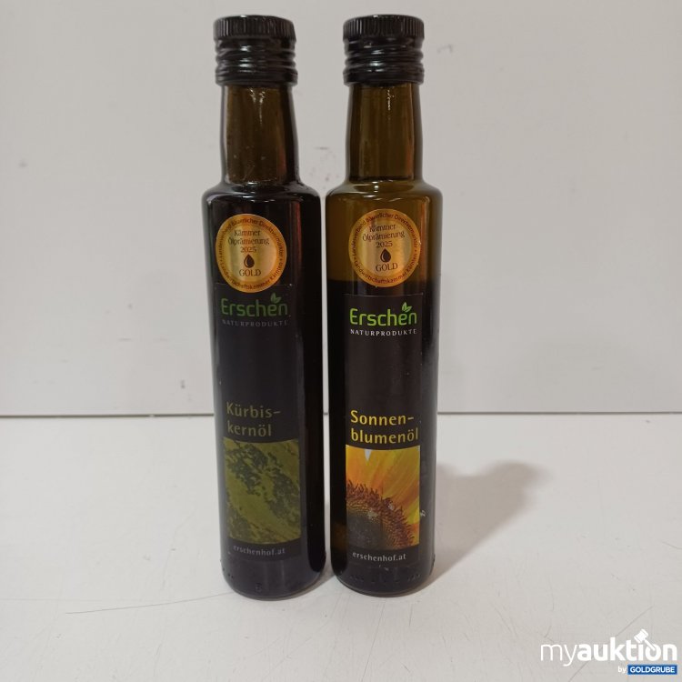 Artikel Nr. 995710 Artikel Nr. 995710: Erschen Kürbiskernöl + Sonnenblumenöl je 250ml