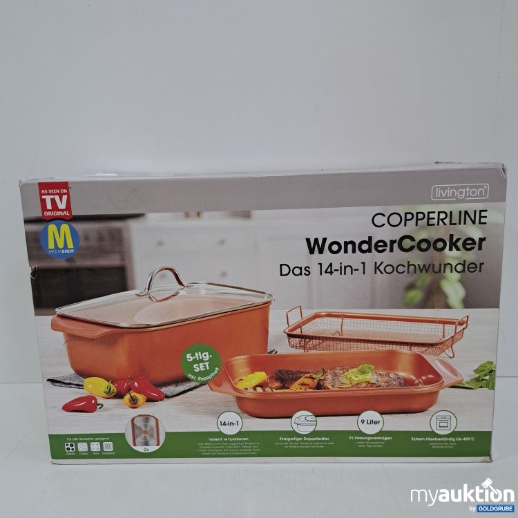 Artikel Nr. 361711 Artikel Nr. 361711: Livington Wonder Cooker das 14-in-1 Kochwunder 9L Fassungsvermögen