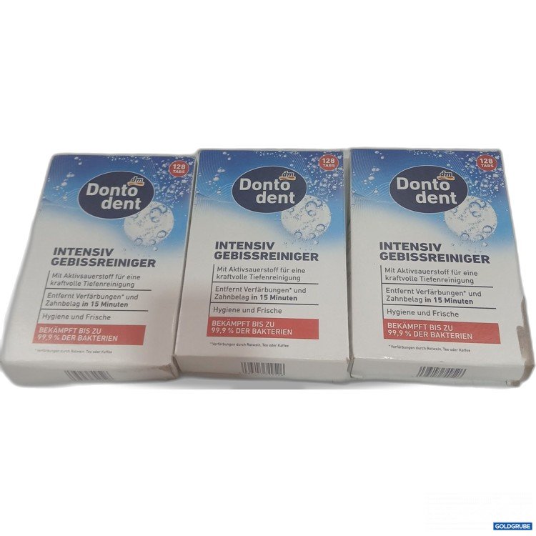 Artikel Nr. 460711 Artikel Nr. 460711: Dontodent Intensiv Gebissreiniger 3x128 Tabs