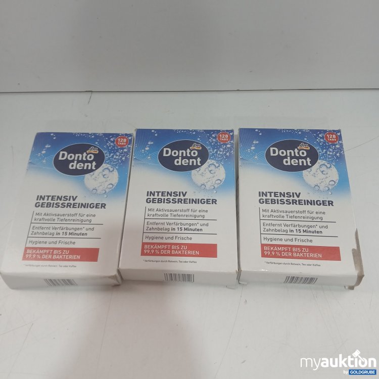 Artikel Nr. 460711 Artikel Nr. 460711: Dontodent Intensiv Gebissreiniger 3x128 Tabs