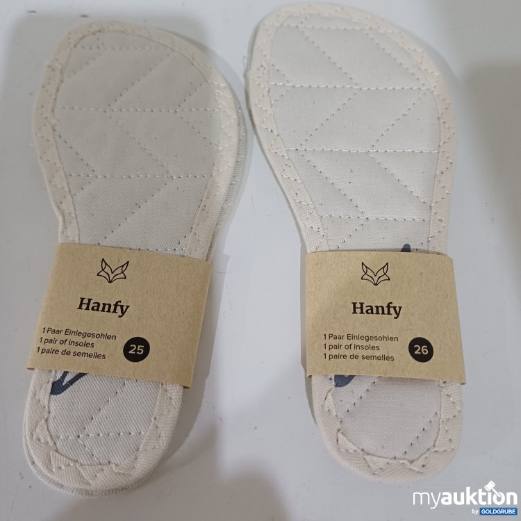 Artikel Nr. 470711: Hanfy Einlegesohlen Größe 2x 25 1x26