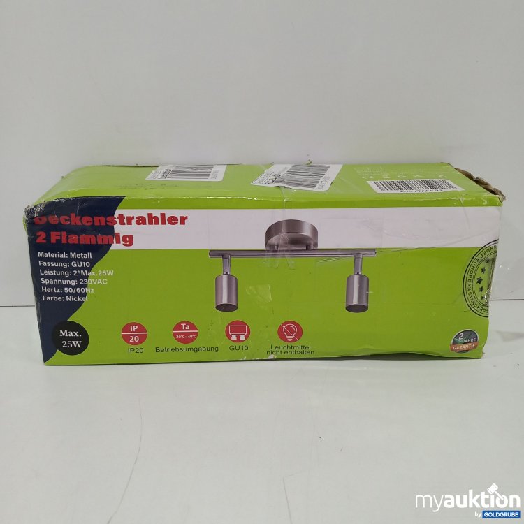 Artikel Nr. 818711 Artikel Nr. 818711: Svatmaster Deckenstrahler 2 Flammig