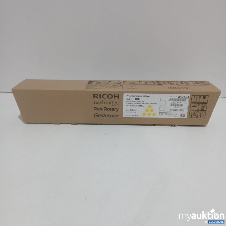 Artikel Nr. 874711: Ricoh Print Cartridge Yellow IM C300 102g