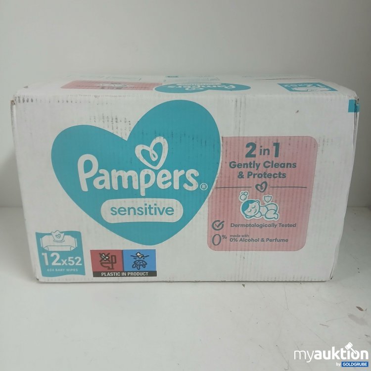 Artikel Nr. 877711 Artikel Nr. 877711: Pampers Sensitive 12x52 Baby Wipes