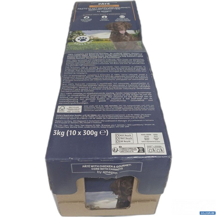 Artikel Nr. 891711: Amazon Pate Pastete mit Huhn und Gourmet Kern mit Karotten 10x300g