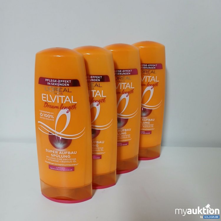 Artikel Nr. 897711: L'Oréal Elvital Super Aufbau Spülung 4x250ml