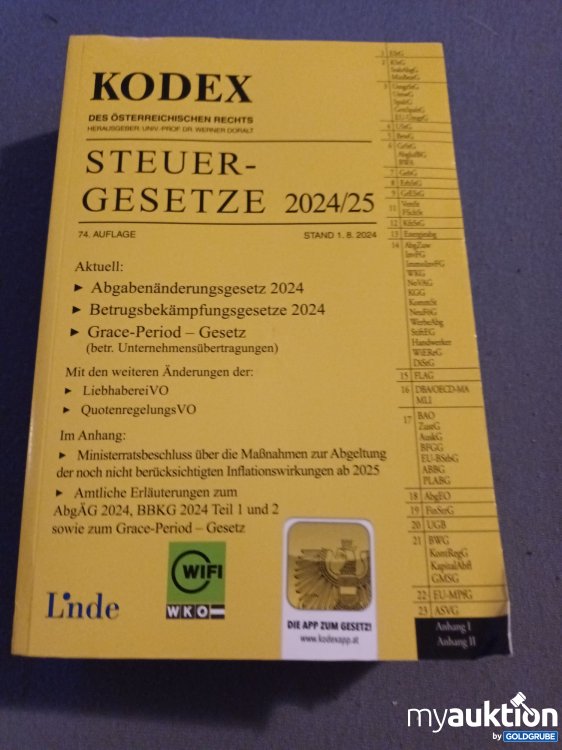 Artikel Nr. 901711 Artikel Nr. 901711: KODEX, Steuergesetze 2024/25