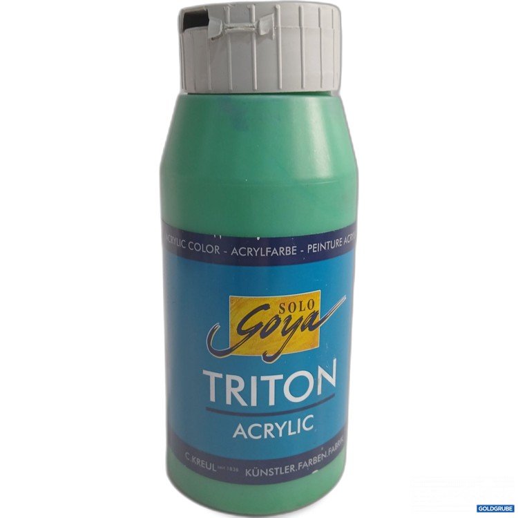 Artikel Nr. 951711: Solo Goya Triton Acrylic Künstlerfarbe 17006 Permanentgrün 750ml 