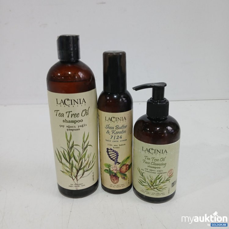 Artikel Nr. 957711: Lacinia Shampoo 400ml , Hair care cream 190ml , Shampoo 250ml 