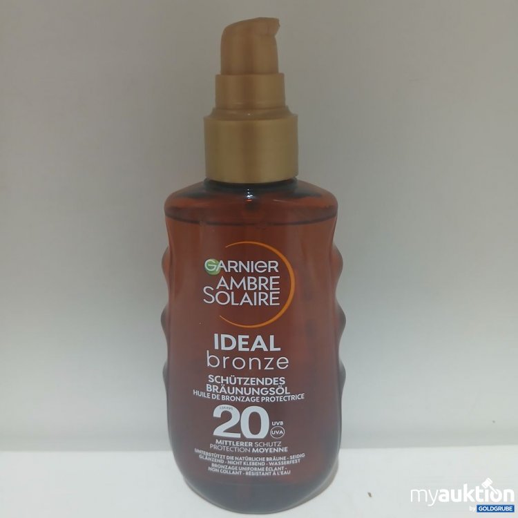 Artikel Nr. 981711 Artikel Nr. 981711: Garnier Ambre Solaire Ideal Bronze Schützendes Bräunungsöl