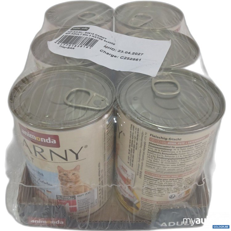Artikel Nr. 987711: Animonda Katzenfutter Carny Adult Mix 400g 6Stk