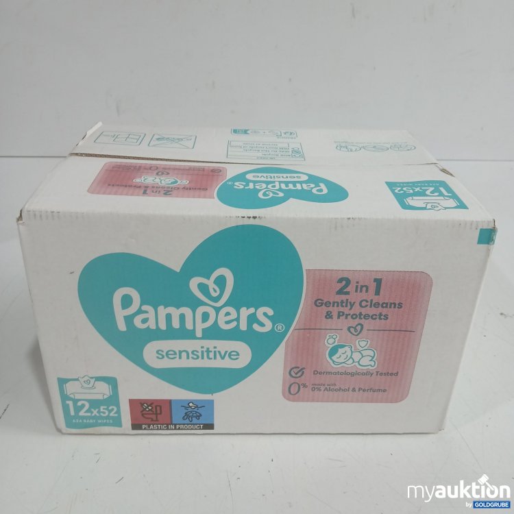 Artikel Nr. 998711: Pampers sensitive 12x52 Wipes 