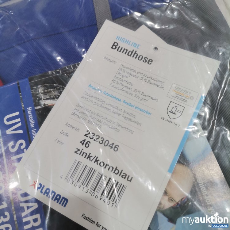 Artikel Nr. 396712: Planam Bundhose 2323046