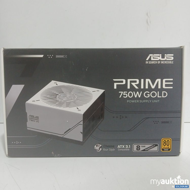 Artikel Nr. 447712 Artikel Nr. 447712: Asus Prime 750W Gold Power Supply Unit