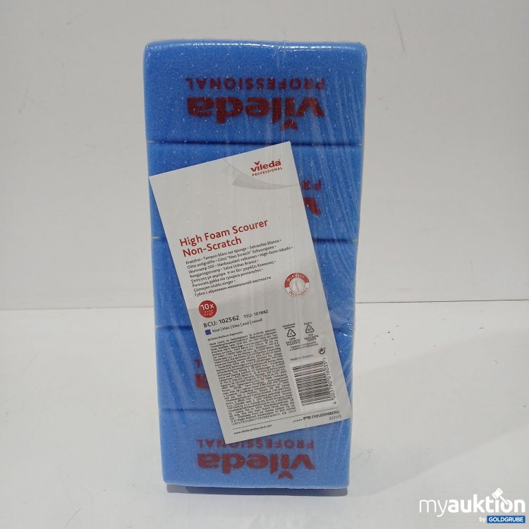 Artikel Nr. 523712: Vileda High Foam Scourer Non Scratch 10stk 
