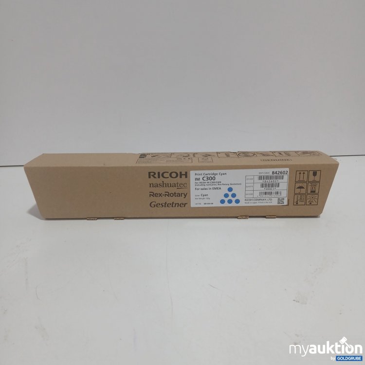 Artikel Nr. 874712: Ricoh Print Cartridge Cyan IM C300 102g