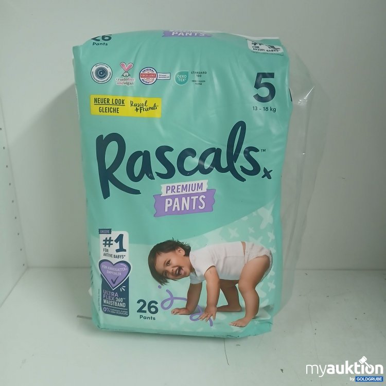 Artikel Nr. 877712 Artikel Nr. 877712: Rascals Premium Pants 5(13-18kg) 26 Stück