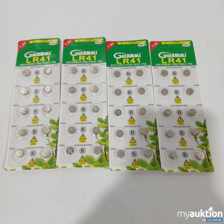 Artikel Nr. 883712: GutAlkali  LR41 Battery 4x10stk