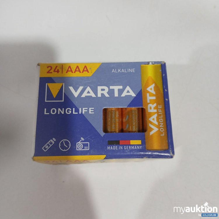 Artikel Nr. 885712: Varta Longlife AAA Batterien 24Stk