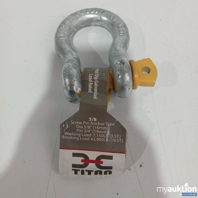 Artikel Nr. 895712: Titan Bogen-Ankerbügel 5/8