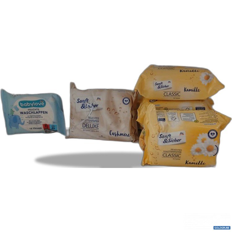 Artikel Nr. 953712: Div Sorten Sanft & Sicher Feuchttücher Classic Kamille 4x70 Tücher Deluxe 1x 50 Tücher
Waschlappen 1x 15 tücher