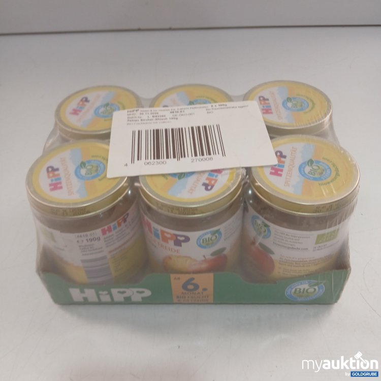 Artikel Nr. 462713 Artikel Nr. 462713: Hipp Gläschen 6. Monat Feines Bircher Müsli 6x190g