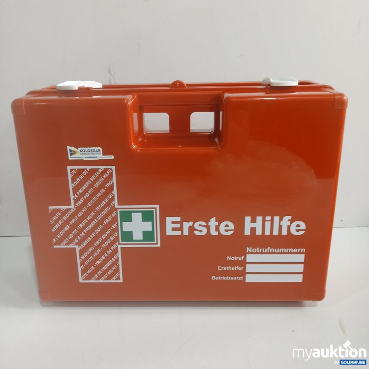 Artikel Nr. 464713: Erste Hilfe Kasten Kunststoff orange