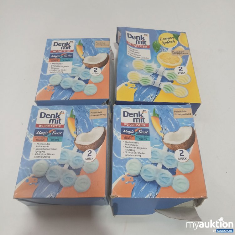 Artikel Nr. 845713 Artikel Nr. 845713: Denkmit WC-Duftstein 4er Pack x2 Stück